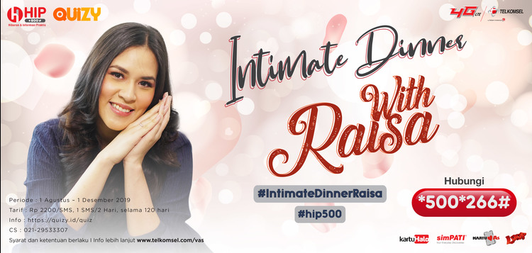 Intimate Dinner with Raisa