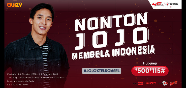 Nonton Jojo Membela Indonesia