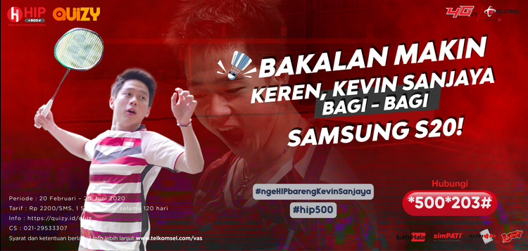 Bakalan Makin Keren!! Kevin Sanjaya bagi-bagi Samsung S20!