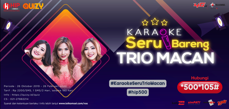 Karaoke Seru Bareng Trio Macan