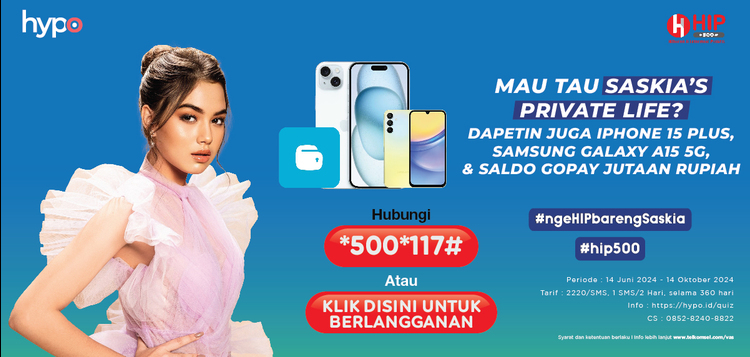 Mau Tau Saskia's Private Life? Dapetin iPhone 15 Plus dan Samsung Galaxy A15 5G dan Saldo GoPay Jutaan Rupiah!