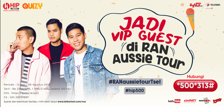 Jadi VIP Guest di RAN Aussie Tour