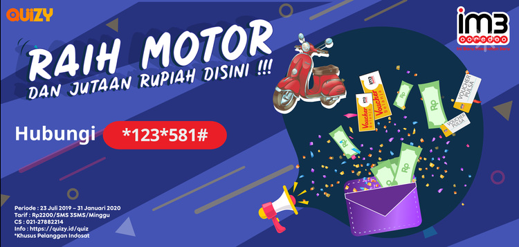 Raih MOTOR Dan Jutaan Hadiah