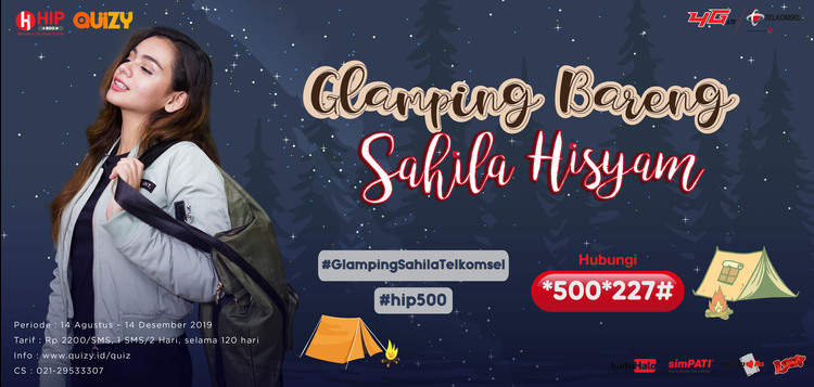 Glamping Bareng Sahila Hisyam